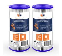 Aquaboon 5 Micron 10" x 4.5" Pleated Sediment Water Filter Replacement Cartridge | Whole House Sediment Filtration | Compatible with FXHSC, ECP5-BB, FM-BB-10-5, CP5-BBS, 255490-43, HDC3001, 2-Pack