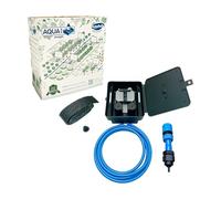 AQUAbox Straight Automated Plant Watering System for Narrow Beds and Allotment Plots with Pipe and Fittings for Reservoir Connection Power-Free