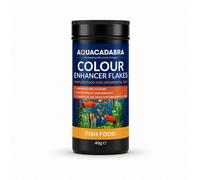 Aquacadabra Color Plus Flakes Colour Enhancing Fish Food 40G