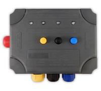 Aquacadabra Kockney Koi 3-Way Weatherproof Switch Box Ip66 Ce Approved Black