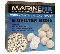 Aquacadabra Reef Culture Marinepure 1 Gallon Sphere Biological Filtration Media