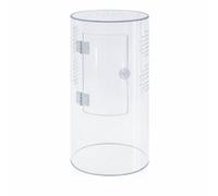Aquacadabra Reptile Repto Terra Clear Transparent Cylinder Acrylic Terrarium 15 X 15 X 30