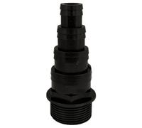Aquacadabra Threaded Hosetail 1.25" Bsp Black