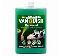 Aquacadabra Vanquish Duckweed Remover 250ml - Multi-Action Pond Treatment for Nuisance Algae & Duckweed Control, Targets Roots & Leaves, Improves Water Clarity