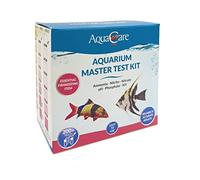 AquaCare 6 in 1 Aquarium Master Test Kit for Freshwater Aquariums includes tests for Ammonia, Nitrite, Nitrate, pH, Phosphate and KH
