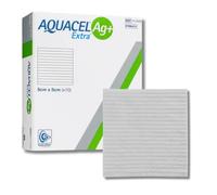 Aquacel Ag+ Extra Square Wound Dressing Pads, 5 x 5 cm