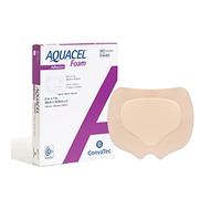 AQUACEL foam dressing adhesive sacral 8" x 7" (20cm x 17cm) by ConvaTec