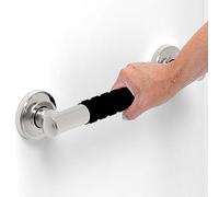 AquaChase Stainless Steel Bath Safety Grab Bar, Brushed, 500lbs Weight Support, Miami Decorative Collection
