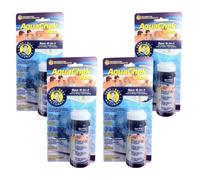 Aquachek 552244-04 Spa 6-in-1 Swimming Pool Test Strips 4-Pack 200 Strips