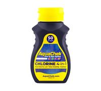 AquaChek Pool Test Strips 4in1 - Chlorine, pH, Alkalinity, Cyanuric Acid