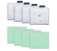 AQUACLR Compatible With For Interpet Internal Cartridge Filter CF2 Four-Month Service Kit (4 X Filter Cartridges, 4 X Algaway Pads)