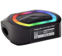 Aquacomputer 53293 Flow sensor high flow NEXT, OLED, 2x G1 / 4, RGBpx - black