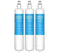 AQUACREST 847200 Fridge Water Filter, Compatible with Fisher & Paykel 847200, RS9120W Activesmart Integrated and More - for Product Codes Starting with 25xxx (3)