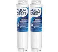 AQUACREST AQF-FF25 Fridge Water Filter, Replacement for Bosch Fridge Water Filter UltraClarity 644845, Neff Gaggenau Rangemaster 9000077104 740560 (2)