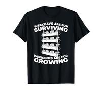 Aquaculture Hydroculture Indoor - Plant Growing Hydroponics T-Shirt