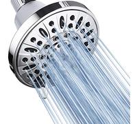 AquaDance Premium High Pressure 6-Setting 4-Inch Shower Head for The Ultimate Shower Spa Experience! Officially Independently Tested to Meet Strict US Quality & Performance Standards!
