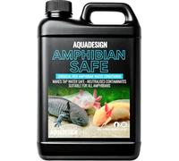 AquaDesign AMPHIBIAN SAFE 2500ml Tap Water Conditioner - Chemical Free - Axolotls Newts Frogs Salamanders