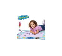 Aquadoodle Peppa Pig Water Doodle Mat - Mess-Free 75x55cm with Peppa Pig Pen & Stamper Official Tomy 18m+ T72034