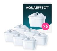 Pack of 6 Aqua Effect Water Filters - White