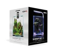 Aquael Day & Night 10 122977 Shrimp Set, White, 3.26 kg, 10 Litres