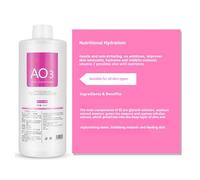 Aquafacial Solution 400ml, AS1 SA2 AO3 Aqua Peeling Solution Serums for Professional Aqua Facial Device, Face Skin Care, Hydrating, Exfoliate (AO3-1pc, One Size)