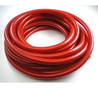 Aquafax 12.5mm Flexible Red Hot Water Hose (7m)