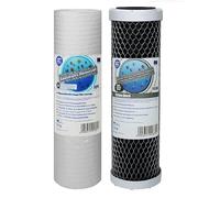 Aquafilter 10" AQUAFILTER Premium Replacement RO DECHLORINATOR Purifier Filter Set FCPS5 FCCBL