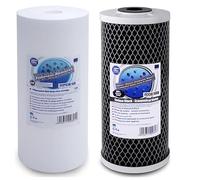 Aquafilter 2 Stage HMA Heavy Metal Reduction Water Filter 10" Big Blue BB Jumbo FCPS5M10B FCCBL10BB (1)