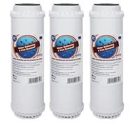 Aquafilter 3 x FCCST2 Water Softening & Iron Removal Cartridge Filter 10"