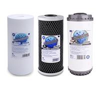 Aquafilter Replacement Set Water Purifier Dechlorinator 10" Big Blue Jumbo FCPS5M10B FCCBL10BB FCCA10B (1)