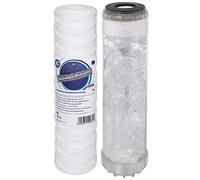 Aquafilter Set of 2 Replacement Filters Whole House Purifier and Anti-Scale 10" FCPP5 FCPRA10