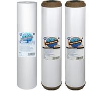 Aquafilter Set Replacement Filters Water Purifier Iron Removal 20" Big Blue BB Jumbo
