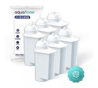 Aquafloow 6X Replacement Water Filters for Coffee Machine Siemens EQ, Intenza, Bosch | Compatible with Siemens EQ Series, EQ 6, TZ70003, TCZ7003 & Bosch CM450710, TCM24RS | Replacement Brita Intenza