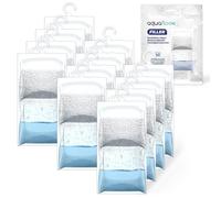 Aquafloow 9x210g Hanging Dehumidifier Bags - Powerful Moisture Absorber for Closet, Wardrobe & Home | Anti-Mould & Damp Protection