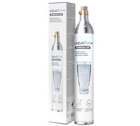 AquaFloow CO₂ Cylinder for Sparkling Water Maker Premium 600 ml, Cartridge for Sparkling Water, Carbonation Cylinder up to 60 L, Replacement compatible with SodaStream, Aarke - 2-Pack