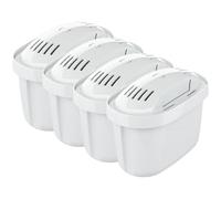 Aquafloow Pack 4 Water Filter Cartridges Compatible with Brita Maxtr Marella-Elemaris Jugs, Bosch Tassimo