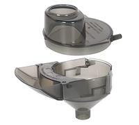 Aquaflosser 2 Pieces Replacement Parts Compatible with Baby Brezza Formula Pro Advanced FRP0046 Replacement Funnel and Cover. Grey, Gray, Funnel01