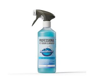 AQUAFORCE Pet Odour Eliminator Spray, Strong Enzyme Odour Bacteria Eating Deodoriser & Dog Urine Neutraliser | Pet Odour Remover | Smells from Carpet, Upholstery