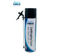 AQUAFORTE EXPANDING FOAM FIX LANDSCAPING FISH POND WATERFALL BACKGROUND 500ML