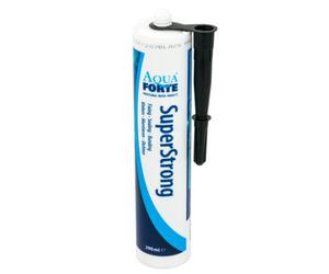 Aquaforte Superstrong Fix & Seal - 290Ml Black Sealant Waterproof Polymer Sealer