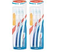 Aquafresh Flex Toothbrush, Medium, Pack of 6