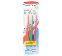 Aquafresh Kids Toothbrushes Assorted Colours 3 Pk
