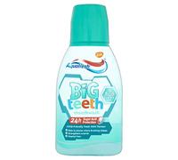 Aquafresh Kids Mouthwash Big Teeth Child Friendly Fresh Mint Flavour 6-8 Years 300 ml