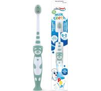 Aquafresh Milk Teeth Baby Toothbrush, Extra Soft, Ages 0-2, Assorted