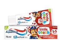 Aquafresh Paw Patrol Little Teeth 3-5 years, Kids toothpaste, Gently Strengthens and Protects Little Teeth, 75ml