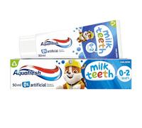 Aquafresh Paw Patrol Milk Teeth Baby Toothpaste 0-2 years, Toddler Toothpaste for Infants, Gentle care for Milk Teeth, 50ml
