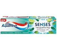 Aquafresh Senses Revitalising Eucalyptus, Lime & Mint, 75ml (Pack of 3)