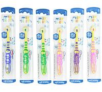 Aquafresh Toothbrush for Kids, Milk Teeth Toothbrush for Children 0-2 Years, Soft Bristles