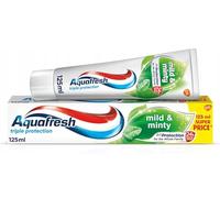 Aquafresh Triple Protection Mild & Minty Toothpaste, Pack of 3, 125 ml