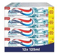 Aquafresh Triple Protection Toothpaste for Strong Teeth and Fresh Breath 12 x 125ml